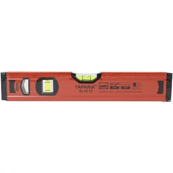 TPRIA SPIRIT LEVEL S 300MM (1MM ACCURACY WITHOUT MAGNET) TAPARIA Model: SL 1012