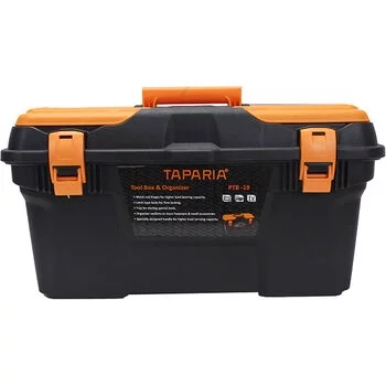 TAPARIA (B) PLASTIC TOOL BOX ORGANIZOR H 250 W 260 L 495 TAPARIA Model: PTB 19