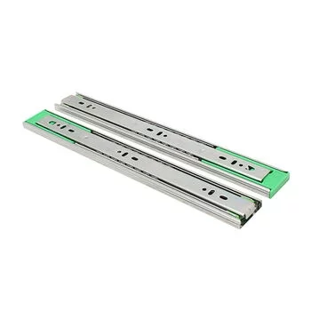 FGV SLOW MOTION BALL BEARING TELESCOPIC DRAWER CHANNEL - SOFT CLOSE - 350 MM FGV Model: 5451450S35X00