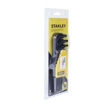 STANLEY HEX KEY SET 9PC MET L/ARM BALL STANLEY Model: 69-256