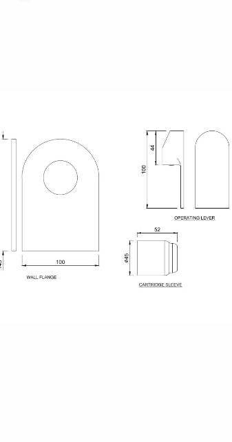 Single Lever Concealed Deusch Mixer | Model : LYR-CHR-38227K