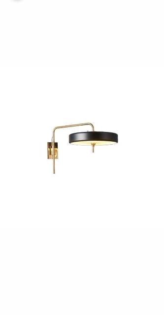 Light Frosted Glass Wall Lamp | Model : DWL-BLK-WL1174W