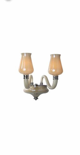 2 Light Champagne Wall Lamp | Model : DWL-CHR-MB150330022A
