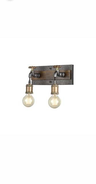 2 Light Tap Style Wall Lamp | Model : DWL-AGR-WL89872