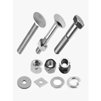 SUZU STAINLESS STEEL CARRIAGE BOLTS WITH STAINLESS STEEL NUT & W SUZU Model: ST086