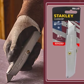 STANLEY CLASSIC 99 RETRACTABL, LEN 152MM-6, GREY STANLEY Model: 10-099