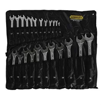 STANLEY 23PC COMB SPANNERS SET(6-25,27,30,32MM) STANLEY Model: 70-965E