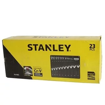 STANLEY 23PC COMB SPANNERS SET(6-25,27,30,32MM) STANLEY Model: 70-965E