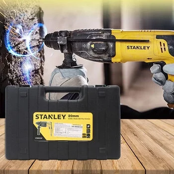 STANLEY 20MM 620W 2 MODE 2KG SDSPLUS HMMR DRILL STANLEY Model: STHR202K-IN