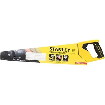 STANLEY HEAVY DUTY BI-MATERIAL HANDSAW 20 (500MM) STANLEY Model: STHT20375-LA