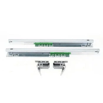 FGV EXCEL SINGLE EXTENSION CONCEALED MOUNTING DRAWER CHANNEL WITH EASY FIX, SLOW MOTION , 350 MM FGV Model: 54N550H735Y0600