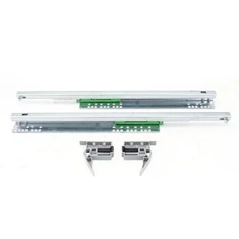 FGV EXCEL SINGLE EXTENSION CONCEALED MOUNTING DRAWER CHANNEL WITH EASY FIX, SLOW MOTION , 450 MM FGV Model: 54N550H745Y0600