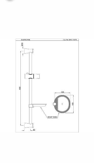 Sliding Rail | Model : SHA-GRF-1183