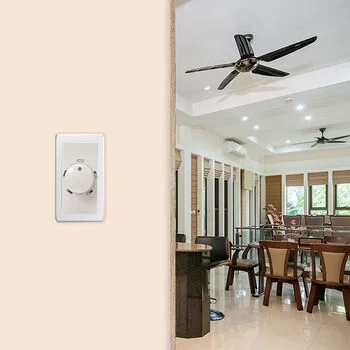 HAVELLS 1 MODULE FAN REGULATOR CORAL HAVELLS Model: AHLRFXW004