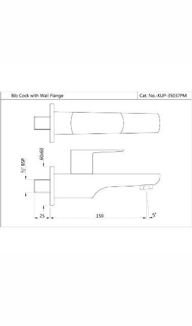 Bib Cock | Model : KUP-BLM-35037PM
