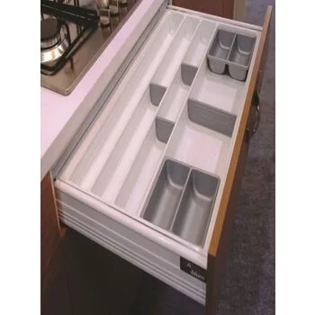 HAFELE CUTLERY INSERTS FOR 600MM WIDE DRAWER SYSTEM DEPTH 450 - 490MM & WIDTH 500-540MM FI HAFELE Model: 556.89.604