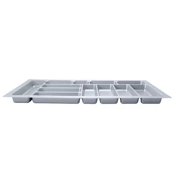 HAFELE ERGO-FIT, SMART CUTLERY TRAY FOR 900MM DRAWER SILVER GREY HAFELE Model: 556.72.531