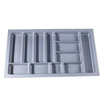 HAFELE ERGO-FIT, SMART CUTLERY TRAY FOR 900MM DRAWER SILVER GREY HAFELE Model: 556.72.531