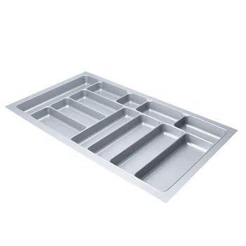 HAFELE ERGO-FIT, SMART CUTLERY TRAY FOR 900MM DRAWER SILVER GREY HAFELE Model: 556.72.531