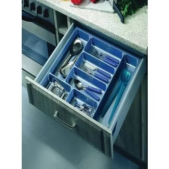 HAFELE ERGO-FIT, SMART CUTLERY TRAY FOR 600MM DRAWER SILVER GREY HAFELE Model: 556.72.528