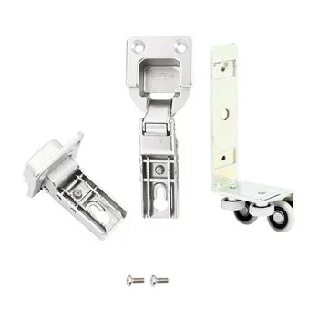 HAFELE KIT OF STEEL UPPER SLIDE WITH 2 HINGES 409.36.100 HAFELE Model: 409.36.100