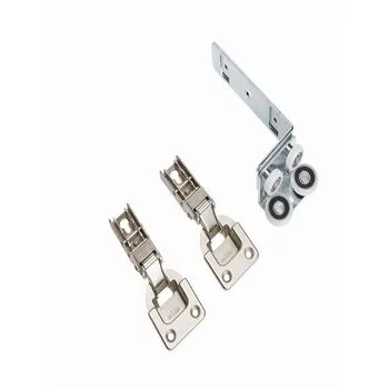 HAFELE KIT OF STEEL UPPER SLIDE WITH 2 HINGES 409.36.101 HAFELE Model: 409.36.101