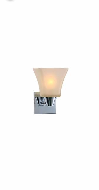 Frosted Glass Wall Lamp | Model : DWL-CHR-MB160275211A