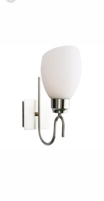 1 LT Opal Globe Wall Lamp | Model : DWL-NKL-WLBPGG001E27