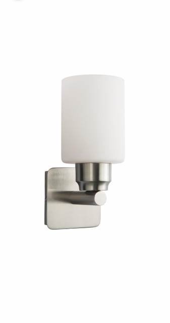 1 LT Opal Glass Wall Lamp | Model : DWL-CHR-WLRB0480SE27