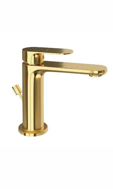 Single Lever Basin Mixer With Popup Waste | Model : OPP-GLD-15051BPM