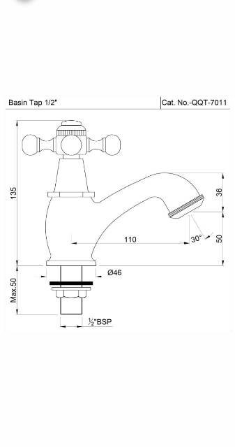 Pillar Cock | Model : QQT-ABR-7011