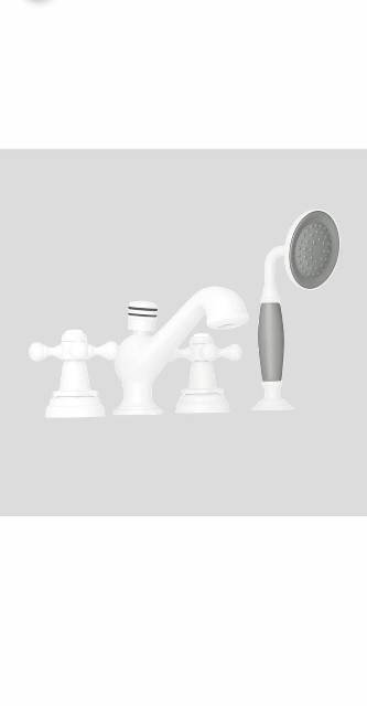 4-Hole Bath Tub Mixer | Model : QQT-WHM-7277