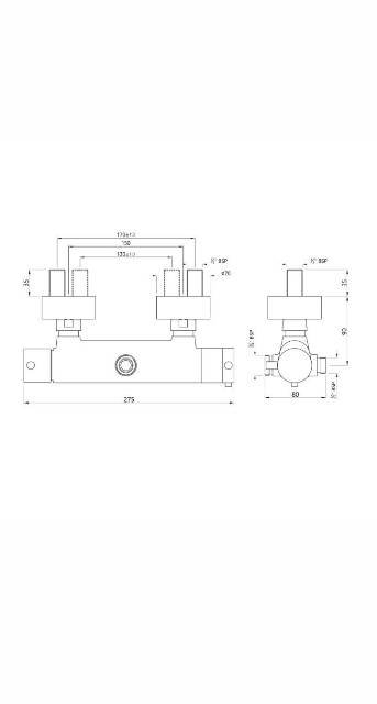 Multifunction Thermostatic Shower Valve | Model : FLR-CHR-5653