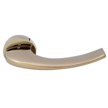 QUBA LEVER HANDLE QX 2032 ON ROSE (GPVD) QUBA Model: QX-2032-OR-GPVD