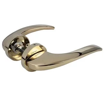 QUBA LEVER HANDLE QX 2032 ON ROSE (GPVD) QUBA Model: QX-2032-OR-GPVD