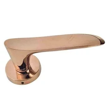 QUBA LEVER HANDLE QP 3018 ON ROSE(RGPVD) QUBA Model: QP-3018-OR-RGPVD