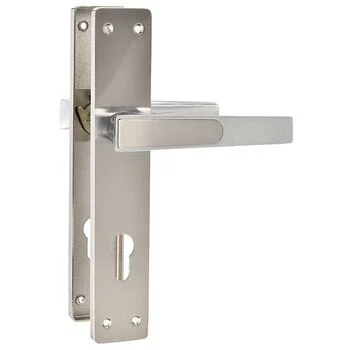 QUBA LEVER HANDLE Q 457 -10 INCH 60 MM KEY & KNOB (SS/CP) QUBA Model: Q-457-10LK-SS/CP