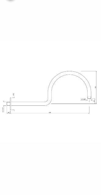 Victorian Shower Arm | Model : SHA-ACR-485