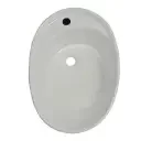 JAQUAR TABLE TOP BASIN, SIZE: 590X380X190MM VGS-WHITE-81931N VESSEL / TABLE TOP / COUNTER TOP JAQUAR SANITARYWARE | Model: VGS-WHT-81931N