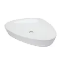 JAQUAR TABLE TOP BASIN, SIZE: 600X410X100MM LYS-WHITE-38901N VESSEL / TABLE TOP / COUNTER TOP JAQUAR SANITARYWARE | Model: LYS-WHT-38901N