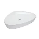 JAQUAR TABLE TOP BASIN, SIZE: 600X410X100MM LYS-WHITE-38901N VESSEL / TABLE TOP / COUNTER TOP JAQUAR SANITARYWARE | Model: LYS-WHT-38901N