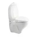 CERA CLAIR TOILET SEAT COVER EXPOSED WHITE GLOSSY CERA | Model: B1510108