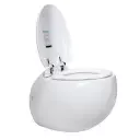 JAQUAR WALL HUNG WC WITH PP SOFT CLOSE SEAT COV FSS-WHITE-29951PP JAQUAR SANITARYWARE | Model: FSS-WHT-29951PP