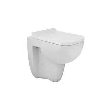 JAQUAR RIMLESS WALL HUNG WC WITH UF SOFT CLOSE FLS-WHITE-5953UFSM JAQUAR SANITARYWARE | Model: FLS-WHT-5953UFSM