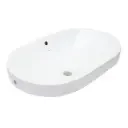 JAQUAR COUNTER TOP BASIN, SIZE:600X400X175MM SLS-WHITE-6601 VESSEL / TABLE TOP / COUNTER TOP JAQUAR SANITARYWARE | Model: SLS-WHT-6601