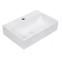 JAQUAR TABLE TOP BASIN, SIZE: 510X360X120MM FLS-WHITE-5931 VESSEL / TABLE TOP / COUNTER TOP JAQUAR SANITARYWARE | Model: FLS-WHT-5931