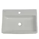 JAQUAR TABLE TOP BASIN, SIZE: 510X360X120MM FLS-WHITE-5931 VESSEL / TABLE TOP / COUNTER TOP JAQUAR SANITARYWARE | Model: FLS-WHT-5931