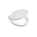 CERA CANDY SOFT CLOSE TOILET SEAT COVER EXPOSED WHITE GLOSSY CERA | Model: B1520101