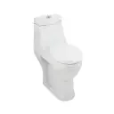 JAQUAR ONE PIECE WC WITH PP SOFT CLOSE SEAT CNS-WHITE-851S300SPP JAQUAR SANITARYWARE | Model: CNS-WHT-851S300SPP