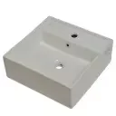 JAQUAR SANITARYWARE TABLE TOP BASIN SIZE: 410X410X150 MM CNS-WHT-905 JAQUAR SANITARYWARE | Model: CNS-WHT-905